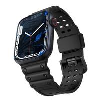 Trijų apsaugų dirželis Apple Watch 38 / 40 / 41 mm - juodas