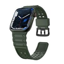 Diržo Triple Protection Apple Watch 38 / 40 / 41 mm juosta - žalia