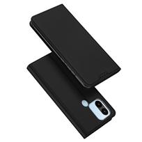 Dux Ducis Skin Pro dėklas Xiaomi Redmi A1+ Flip kortelių piniginė su stovu Juodas