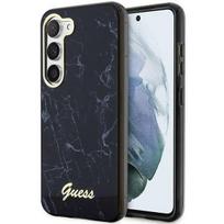 Guess GUHCS23SPCUMAK S23 S911 juodas/juodas kietas dėklas Marmuras