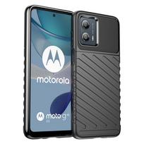 Thunder Case dėklas Motorola Moto G53 silikono armavimo dėklas juodas