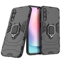 Ring Armor dėklas Samsung Galaxy A24 4G su magnetiniu laikikliu, juodas