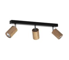 Spot-Light 3913174 - LED lubinis taškinis šviestuvas MATTI 3xGU10/5W/230V ąžuolas