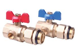 Rutulinis ventilis Danfoss šildymo kolektoriams, 1"