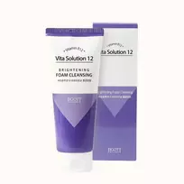JIGOTT Vita Solution 12 Brightening Foam Cleansing – veido prausiklis su šaltalankiais - 180ml