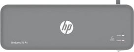 Hewlett-Packard HP OneLam 270 laminator, A4, Hot, 5 pouches: A4/80 mic, grey