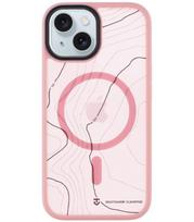 Rožinis dėklas Apple iPhone 15 telefonui "Tactical MagForce Hyperstealth Sika Cover"