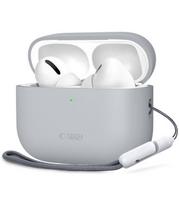 Pilkas dėklas Apple Airpods Pro 3 ausinėms "Tech-Protect Silicone"