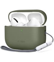 Žalias dėklas Apple Airpods Pro 3 ausinėms "Tech-Protect Silicone"