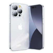 Joyroom 14Q dėklas iPhone 14 telefonui su skaidriu kameros dangteliu (JR-14Q1 skaidrus)