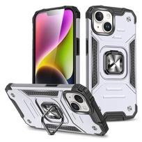 Wozinsky Ring Armor iPhone 15 Plus dėklas - Sidabrinis