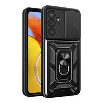 Hibridinė Armor Camshield dėklas Samsung M14 su kameros dangteliu - juodas