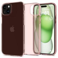 Spigen Crystal Flex iPhone 15 Plus dėklas - Rožinis / Skaidrus