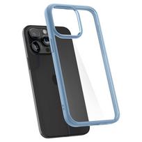 Spigen Crystal Hybrid dėklas iPhone 15 Pro Max - Skaidri Mėlyna