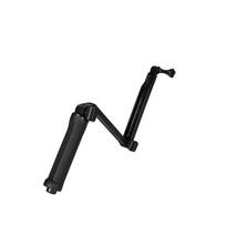 3 in 1 Monopodas Trikojis su Selfie Lazda GoPro - Juodas