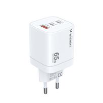 Wozinsky CGWCW 65W GaN Sieninis Įkroviklis USB-A / 2 x USB-C - Balta