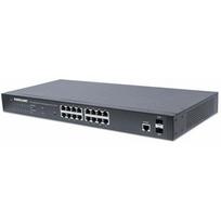 Intellinet Network Solutions GIGABIT 16X 10/100/1000 RJ45 POE+ 2X SFP MANAGED ZARZADZALNY (561341) | 561341 | 0766623561341