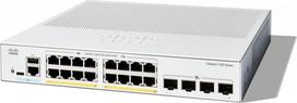 Cisco Catalyst 1300-16P-4X 20-Port , PoE+ (120W) Stackable Rack 1U | C1300-16P-4X | 0889728521635