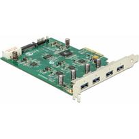 DeLock 4-Port USB 3.0 PCI Express-Karte | 89325 | 4043619893256