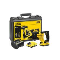 Stanley | 18V V20 Reciprocating Saw - 2 x 2.0Ah Kitbox | SFMCS300D2K-QW | 18 V | SFMCS300D2K-QW | 5035048724118
