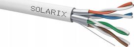 Solarix Kabel instalacyjny Solarix STP, Cat6A, drut, LSOH, cewka 500m SXKD-6A-STP-LSOH | 26000025 | 8595684701050