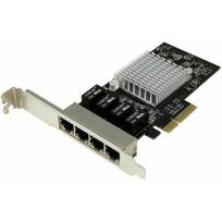 StarTech 4 Port Gigabit Ethernet PCI Express Network Card - Intel | ST4000SPEXI | 0065030861045