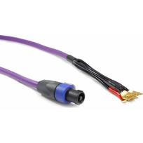 Kabel Melodika Widły - Speakon 10m fioletowy | 05907609003584 | 05907609003584