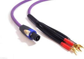Kabel Melodika Widły - Speakon 8m fioletowy | 05907609003577 | 05907609003577
