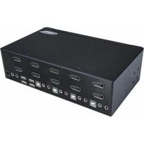STARTECH.COM 4 Port Dual DisplayPort KVM  - DisplayPort 1.2 KVM - 4K 60Hz - DisplayPort  - USB KVM | SV431DPDDUA2 | 0065030867863