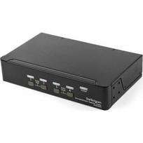 STARTECH.COM 4 Port DisplayPort KVM  - DP 1.2 KVM - 4K 60Hz - DisplayPort  - DisplayPort Umschaltbox - USB KVM | SV431DPUA2 | 0065030826372