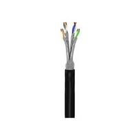 Goobay CAT 7 Kabel sieciowy zewnętrzny, miedź, S/FTP (PiMF), Black 305m 52769 | 52769 | 4040849527692