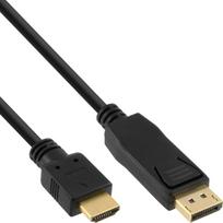 Kabel InLine DisplayPort - HDMI 2m Black (B-17182) | B-17182 | 4043718253562