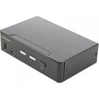 STARTECH.COM 2 Port HDMI KVM  - Einzelmonitor 4K 60Hz Ultra HD HDR - Desktop HDMI 2.0 KVM | S55122796 | 0065030882002