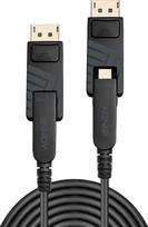 LINDY DisplayPort Fibre Optic Hybrid 1.4 Kabel 30m | 38482 | 4002888384827