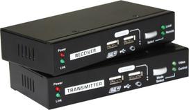 Level One KVM Extender KVM-9036 over IP 2xUSB | KVM-9036 | 4015867229576