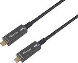 Equip Kabel USB-C 3.2 -> C St/St 10.00m 3A 4K/60Hz sw | 119462 | 4015867231203