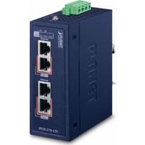 Planet IPOE-270-12V IP30 Industrial 2-Port Multi-gigabit 802.3bt PoE++ Injector | IP30 Industrial 2-Port | 4711605285032