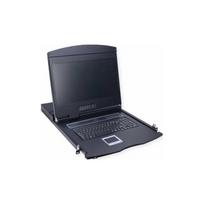 VALUE 19-Zoll-KVM-Konsole, 48 cm (19") TFT (16:9), VGA, USB, CH-Layout | 26.99.0132 | 7630049612525