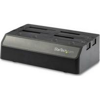 StarTech 4 Schacht SATA Festplatten Dockingstation - Fr 6,4/8,9cm 2,5/3,5Zoll SSD / HDD - USB 3.1 10Gbit/s HDD Docking Station | SDOCK4U313 | 0065030870672