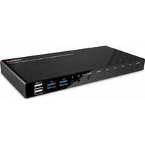 LINDY KVM  HDMI 4K60,USB3.0 & Audio 4Port | 39313 | 4002888393133