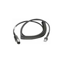 Zebra USB cable - 2.7 m - coiled - for Symbol LS2208, LS3408, LS3478 | 25-71918-01R | 8596375014275