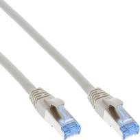 InLine 50pcs. Bulk-Pack InLine® Patch Cable S/FTP PiMF Cat.6A halogen free 500MHz grey 1.5m | B-76814 | 4043718304660