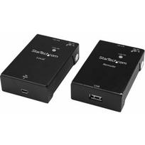 StarTech 1 Port USB 2.0 over Cat5 oder Cat6 Extender Kit - USB Extender - USB zu Ethernet Extender - 50m | USB2001EXTV | 0065030866132