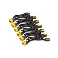 APC 6x Stromkabel C13/C14 1.8m | AP8706S-WW | 0731304296492