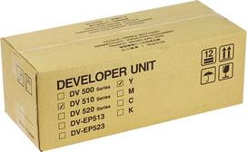 Kyocera Kyocera oryginalny developer DV-510Y, 302F393032, yellow, 200000s, Kyocera FS-C5015, C5020, C5025, C5030 | 302F393032