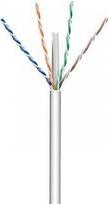 Techly Techly Kabel skrętka Cat6a U/UTP drut miedź 305m szara | ITP-C6A-RIS305UGT | 8051128105841
