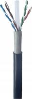 Gembird Cable CAT6 UTP LAN, wire, 305 m, outside, black | UPC-6004-SO-OUT | 8716309126823