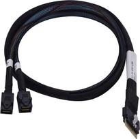 Adaptec Cable SFF8654 -> SFF8643 2xMSAS intern 0.8m SlimSAS - MiniSAS SAS/SATA | 2304900-R | 760884158616