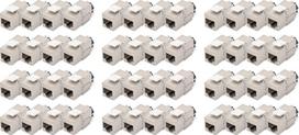 Digitus CAT 6A Keystone Modul, geschirmt mit intelligentem Kabelmanager - 48 Stk. | DN-93617-48 | 4016032490623