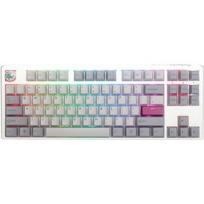 Klawiatura Ducky Ducky One 3 Mist Grey TKL Gaming Keyboard, RGB LED - MX-Blue (US) | DKON2187ST-CUSPDMIWHHC2 | 4711394380444